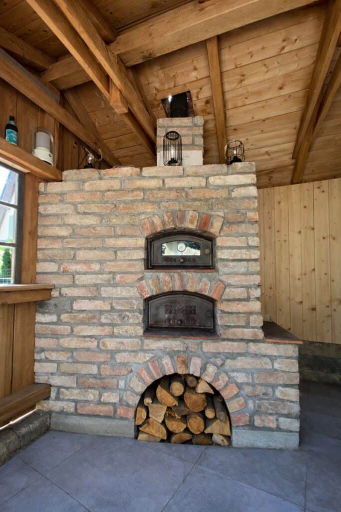 Pizzaofen - Sichtmauerwerk - Bobingen